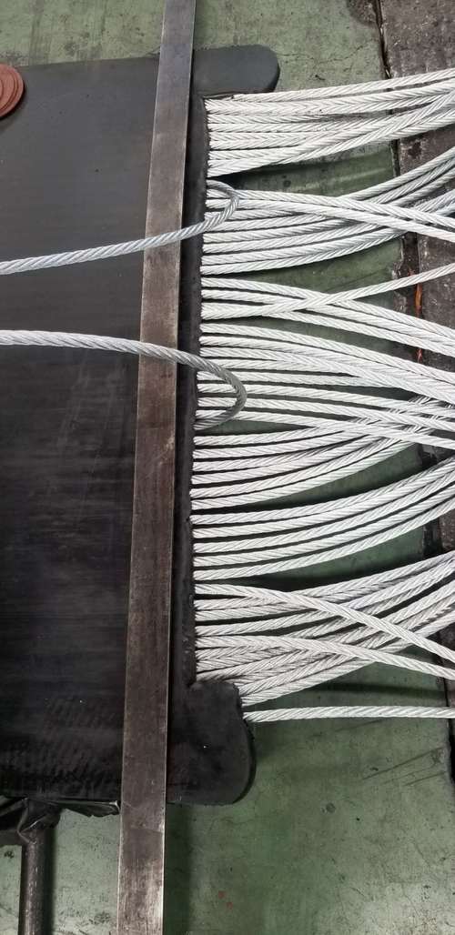 高品质钢丝绳输送带 煤矿用钢丝绳输送带